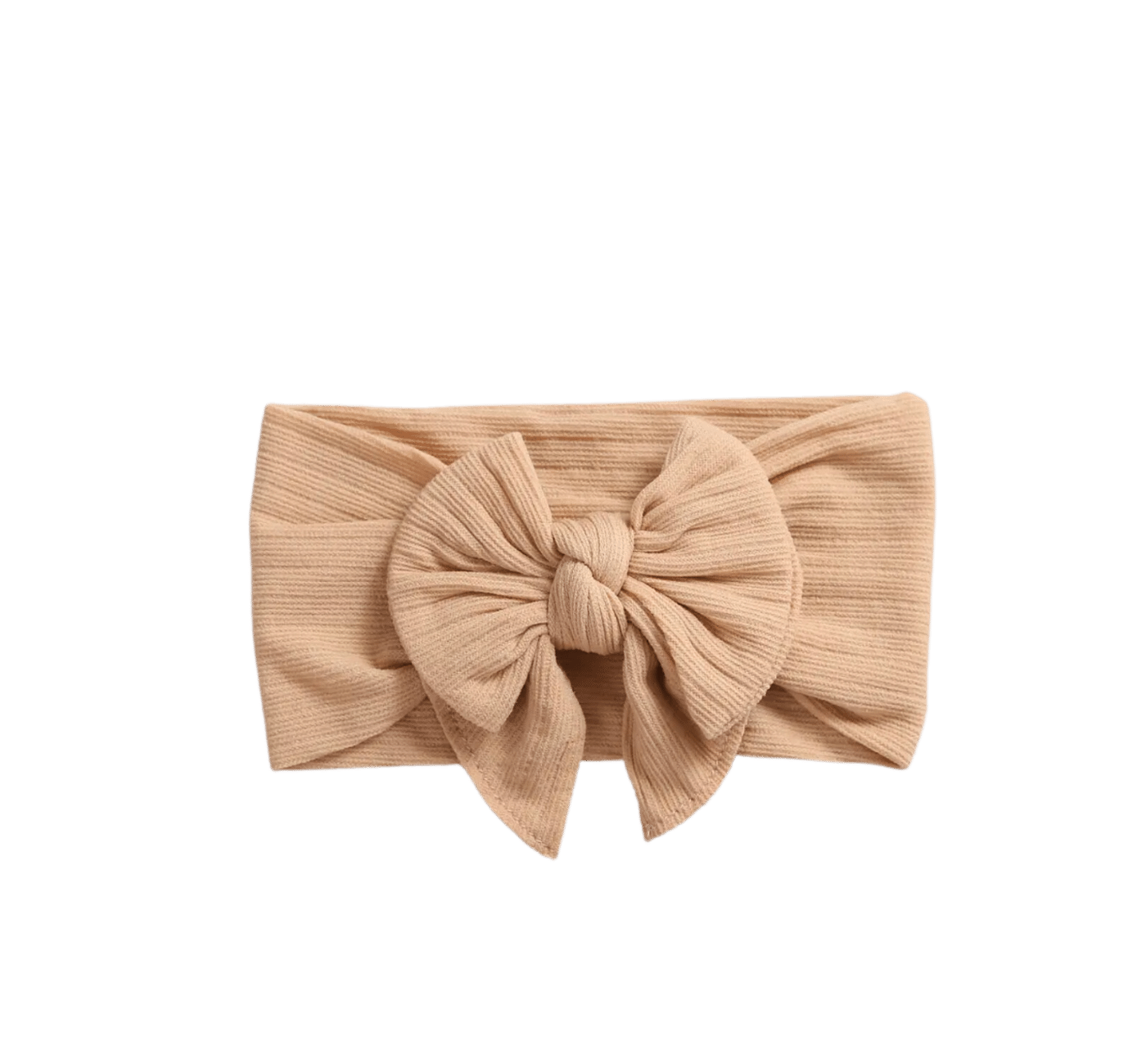 Layered Bow Headwrap in Caramel