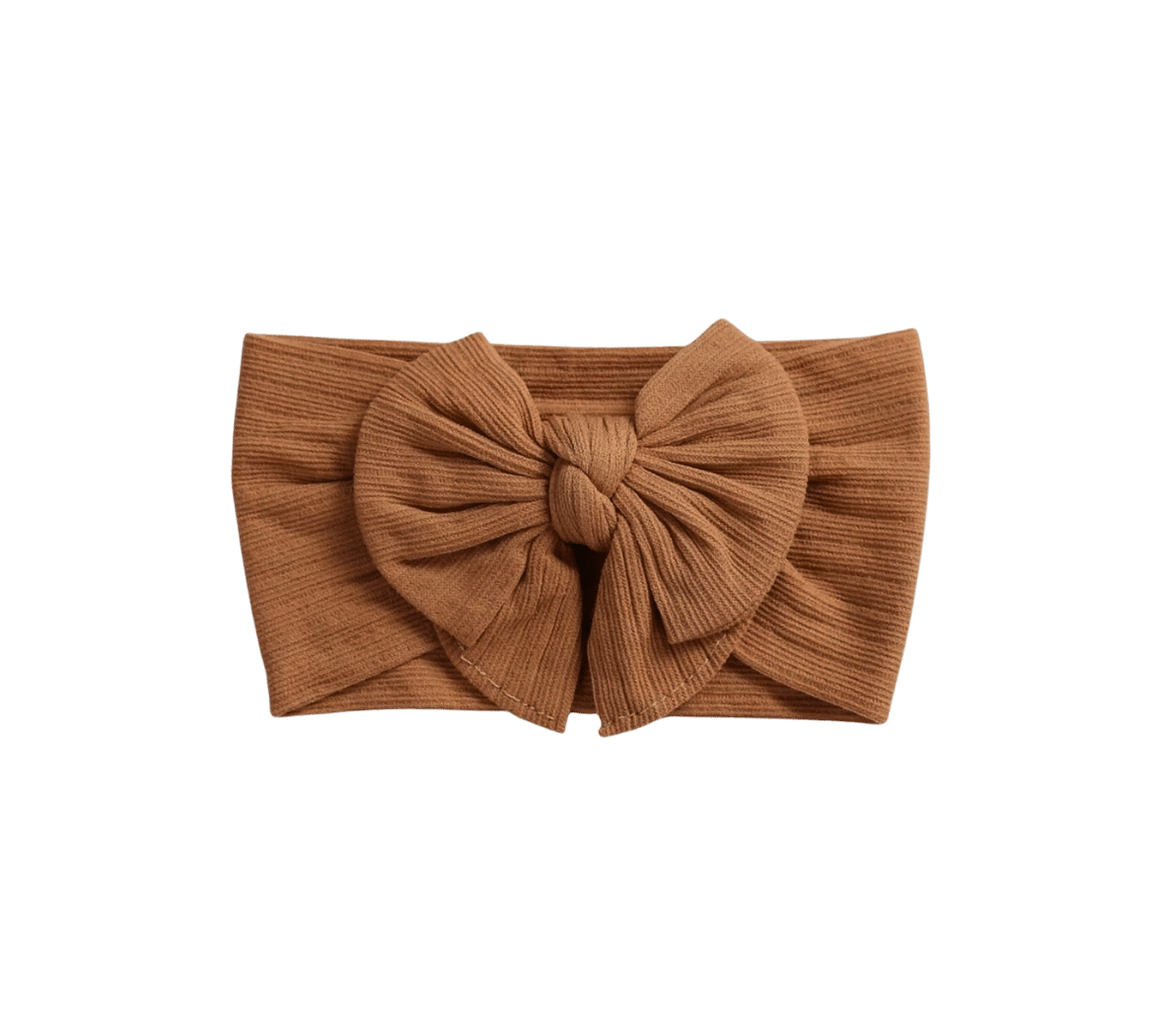 Layered Bow Headwrap in Copper